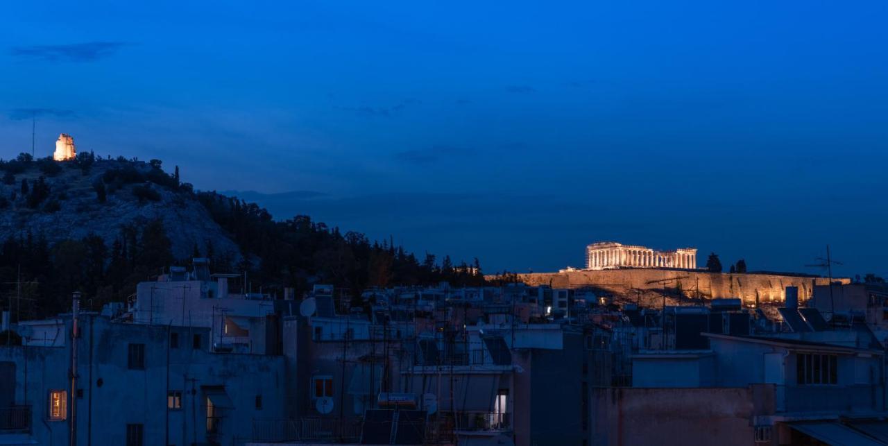 Topfloor Getaway Balcony&Hot Tub+Acropolis View Атина Екстериор снимка